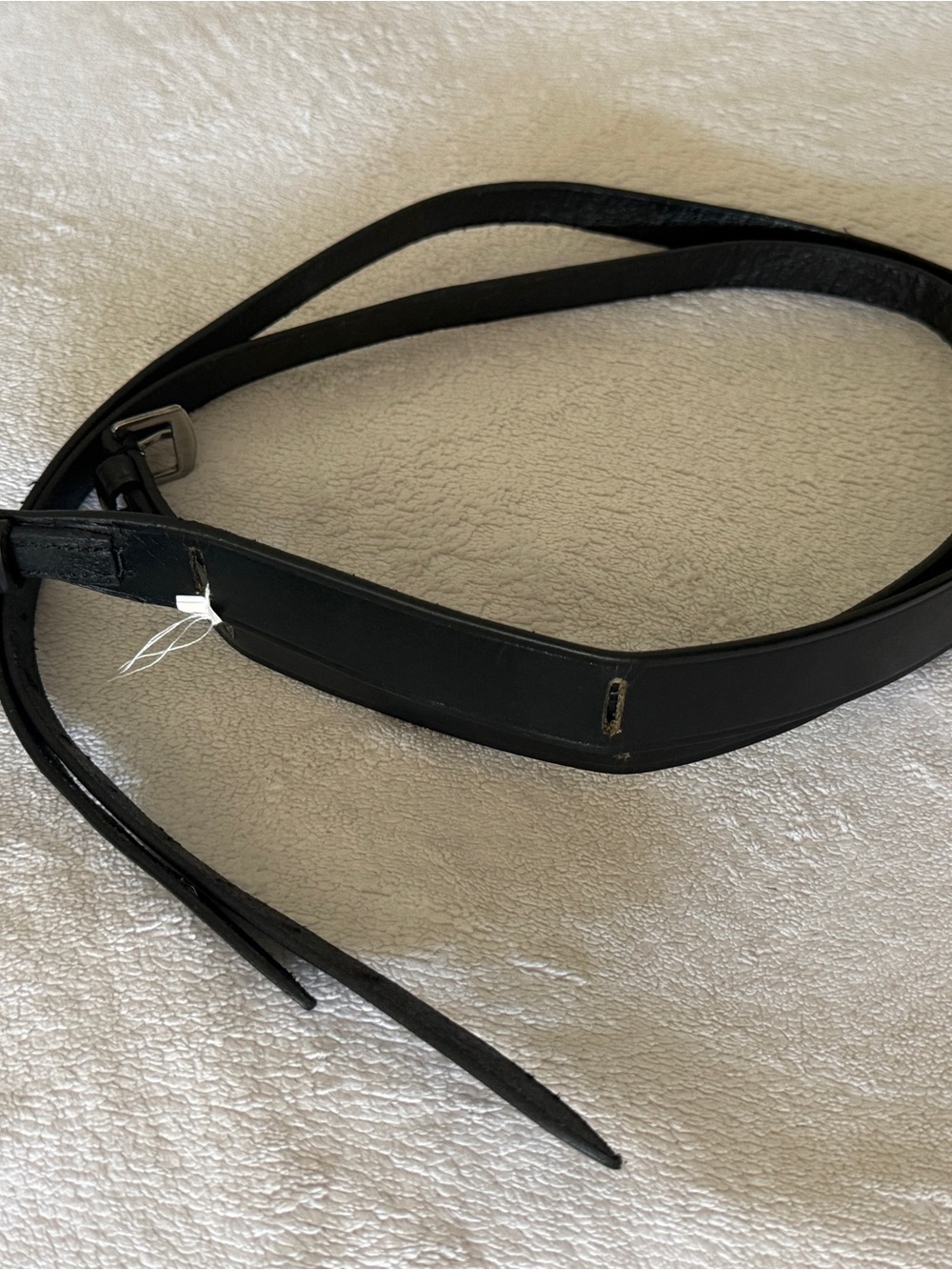 Black garter straps large